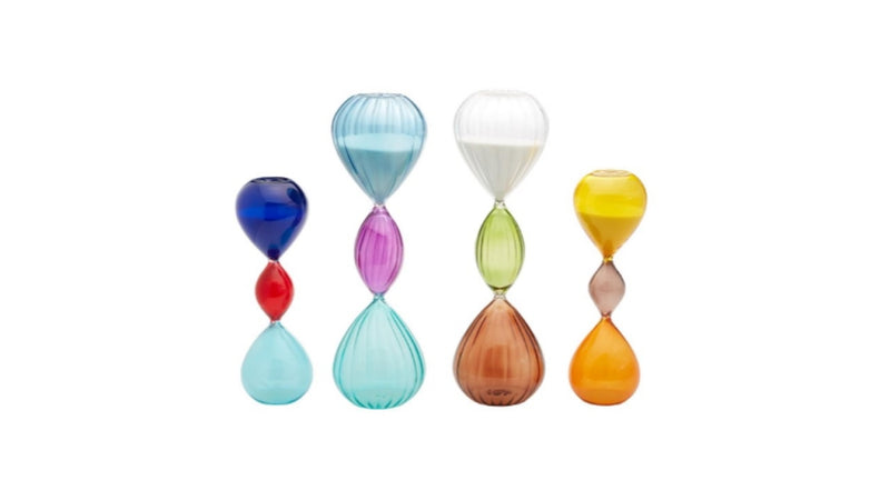 Color Spectrum Set of 4 Sand Timers