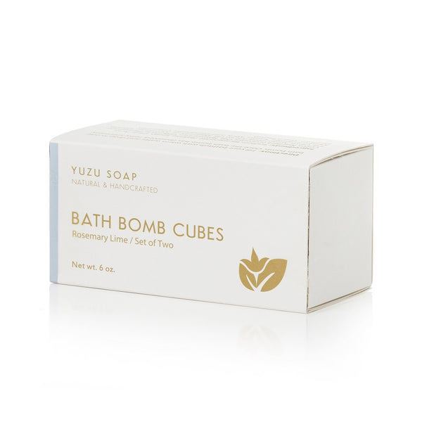 Bath Bomb Cube Sets Rosemary Lime