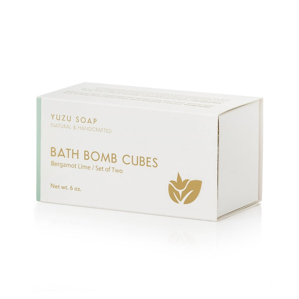 Bath Bomb Cube Sets Bergamot Lime