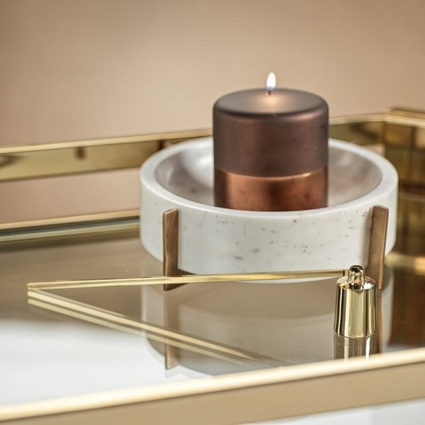 GOLD BRASS CANDLE