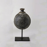 Antique Camel Water Pot on Stand-Sm